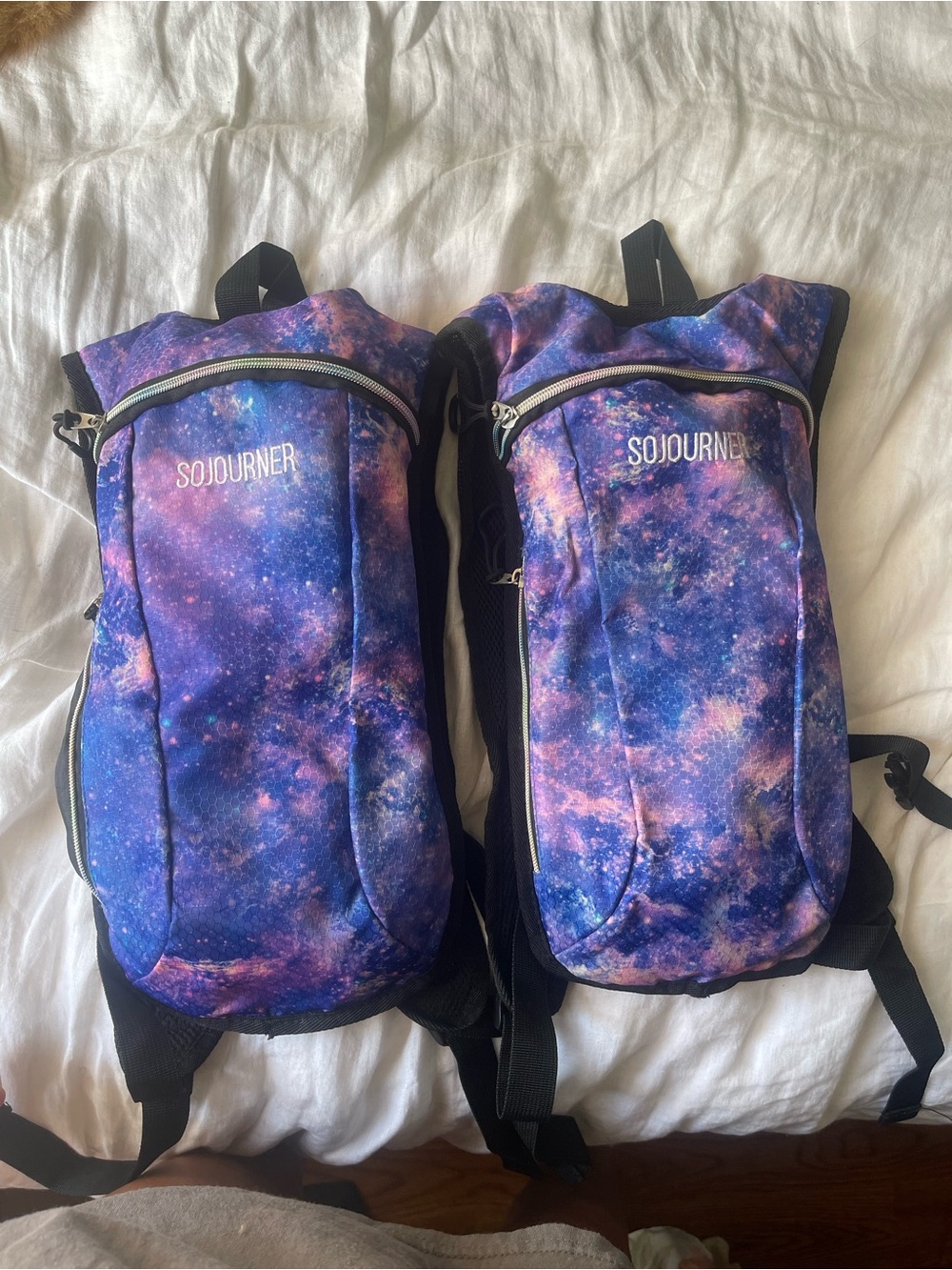Sojourner Galaxy Hydration Backpack - Purple & Blue